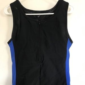 Underworks Mens Compression Sleeveless Swim Top